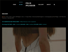 Tablet Screenshot of felixpflieger.com